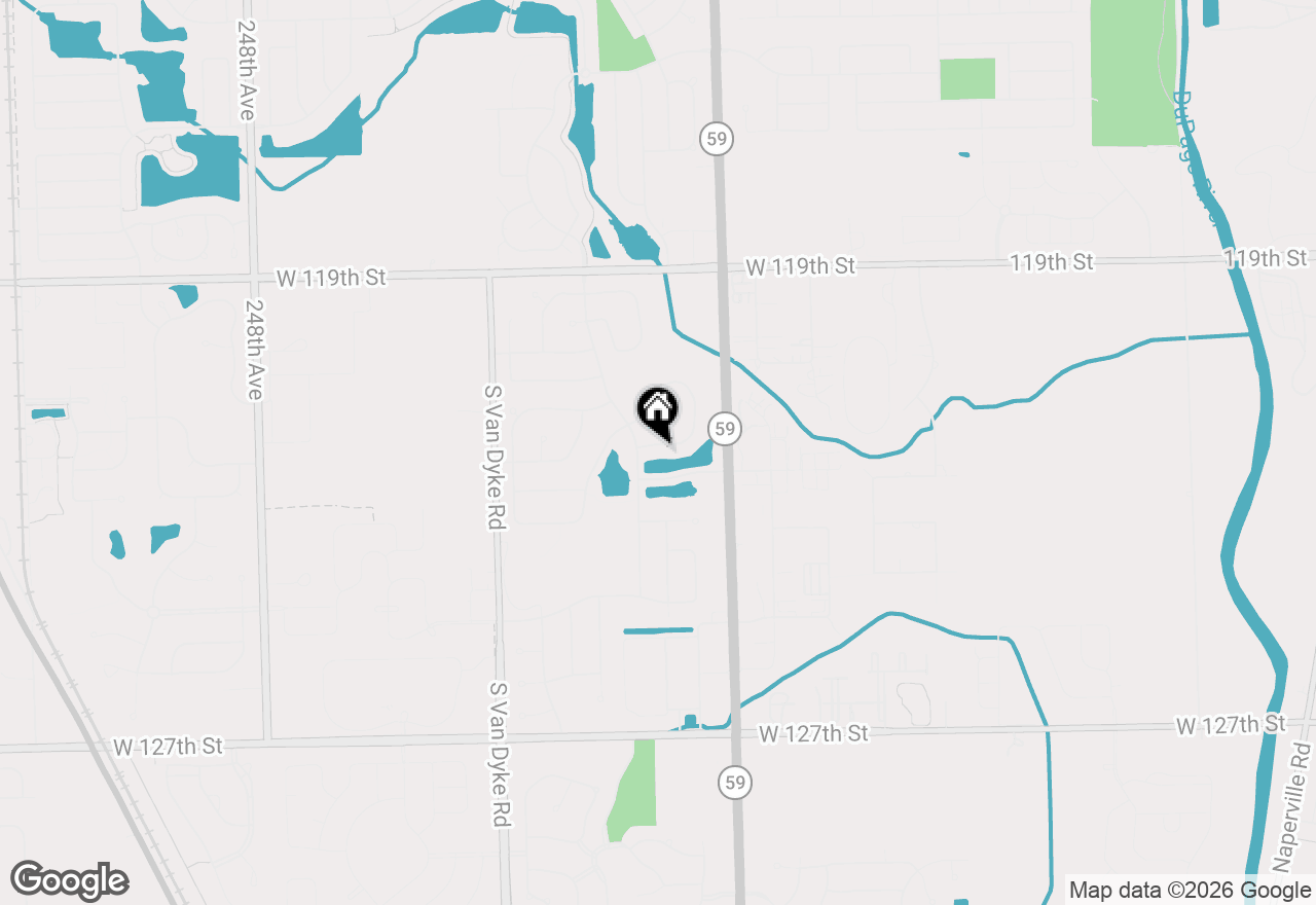 Map of 24015 W Pear Tree Circle, Plainfield, IL 60585