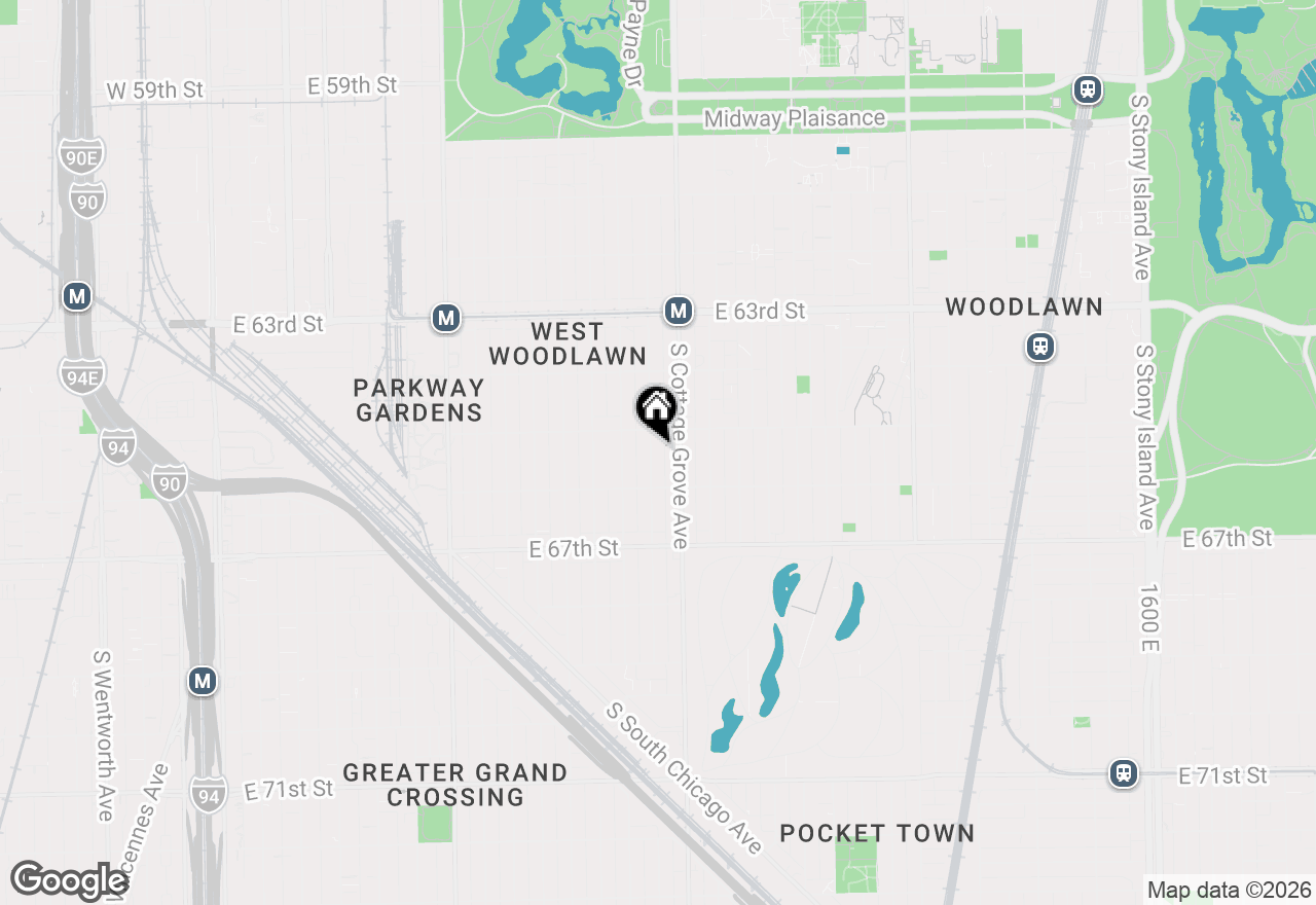Map of 6523 S Evans Avenue, Chicago, IL 60637