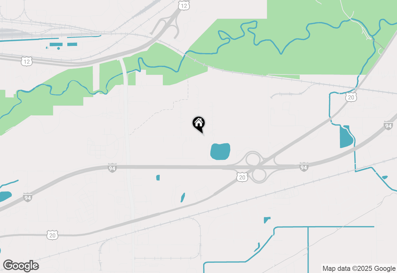 Map of 0 Haglund Road, Burns Harbor, IN 46304