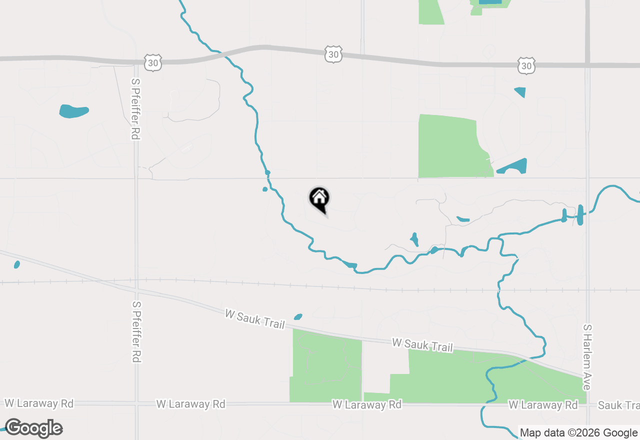 Map of 664 Fairway Lane, Frankfort, IL 60423