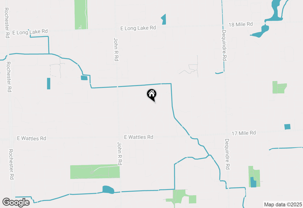 Map of 4275 Cambridge Crescent Drive, Troy, MI 48085