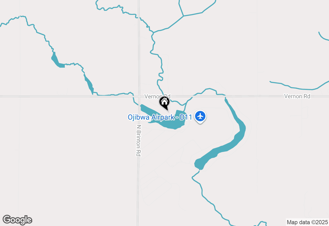 Map of 7777 N Manitonka Drive, Weidman, MI 48893