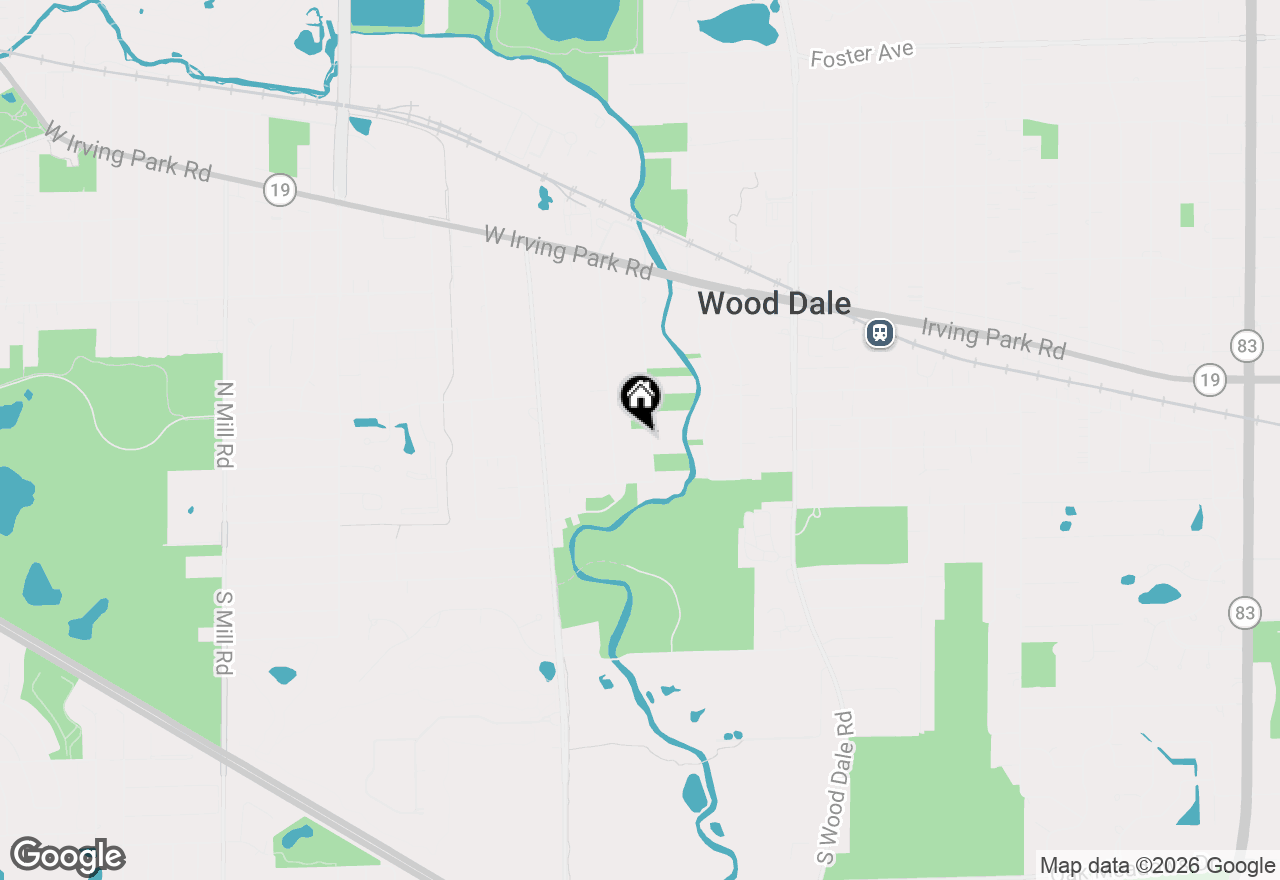 Map of 166 Forest View Avenue, Wood Dale, IL 60191