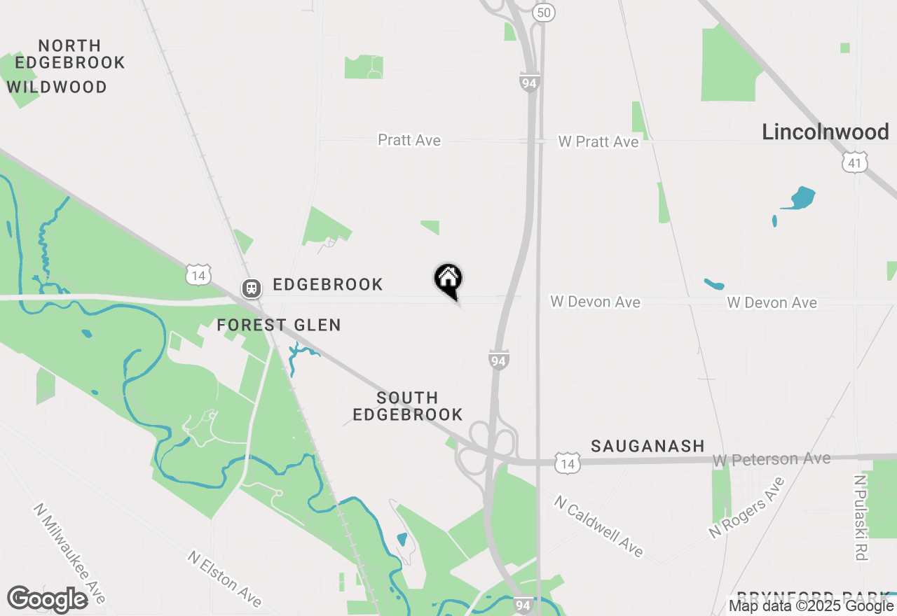 Map of 6339 N Leona Avenue, Chicago, IL 60646