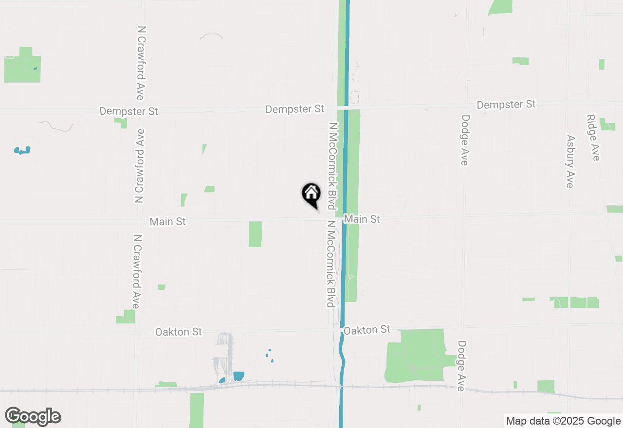 Map of 3340 Main Street, Skokie, IL 60076