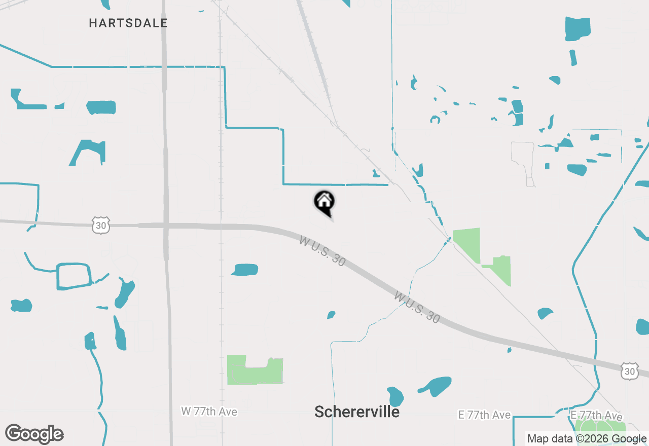 Map of 1720 Homan Drive #202, Schererville, IN 46375