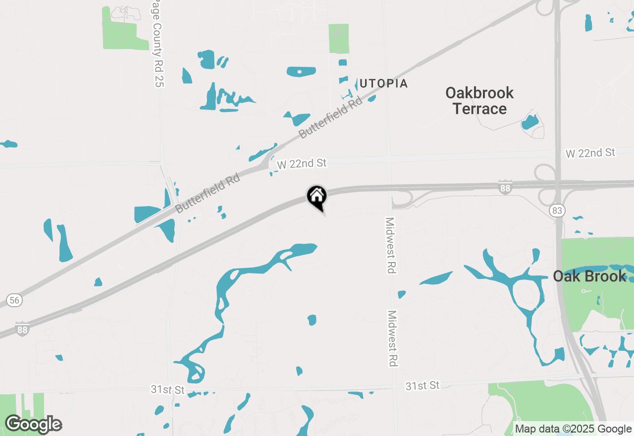 Map of 2 Royal Vale Drive, Oak Brook, IL 60523