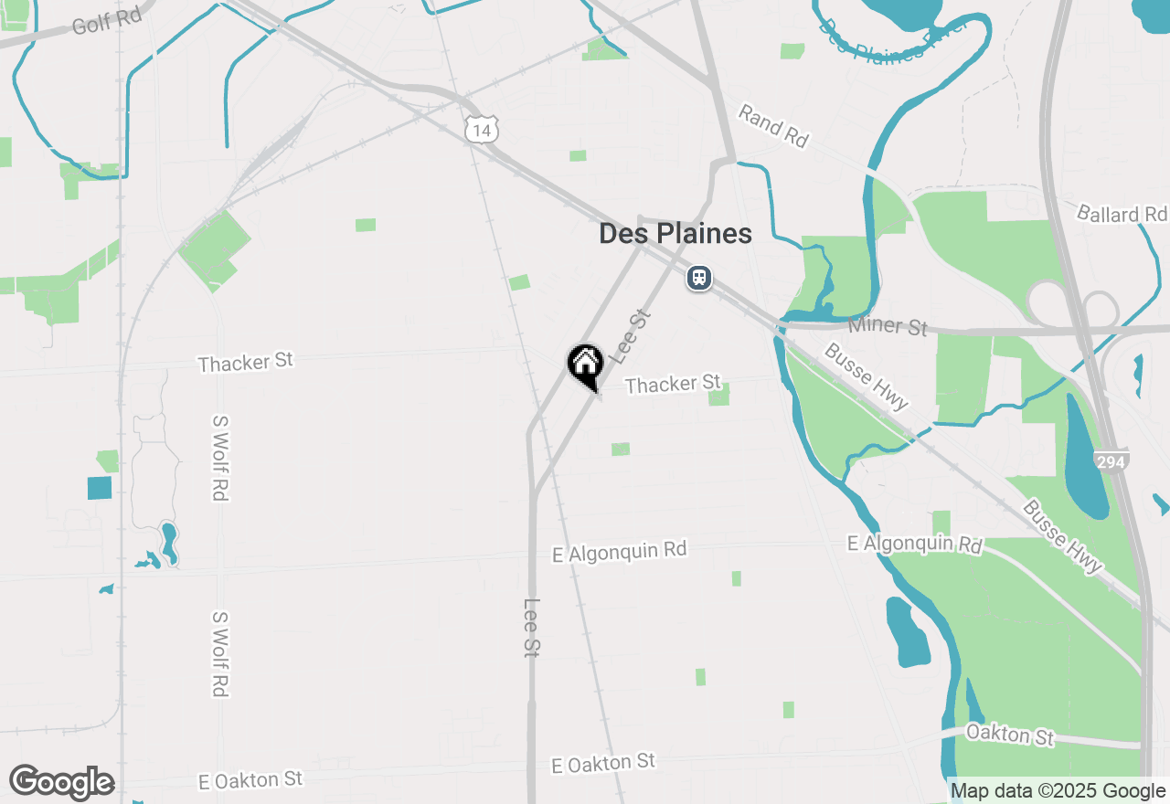 Map of 924 Lee Street, Des Plaines, IL 60016