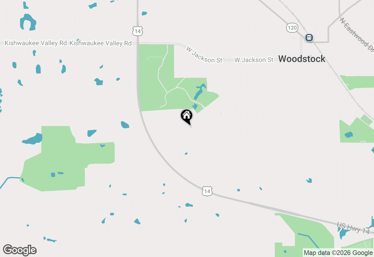 Map of 938 Duvall Drive, Woodstock, IL 60098