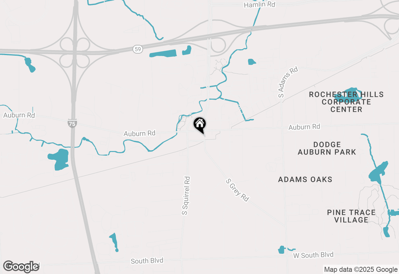 Map of 3358 Auburn Road, Auburn Hills, MI 48326