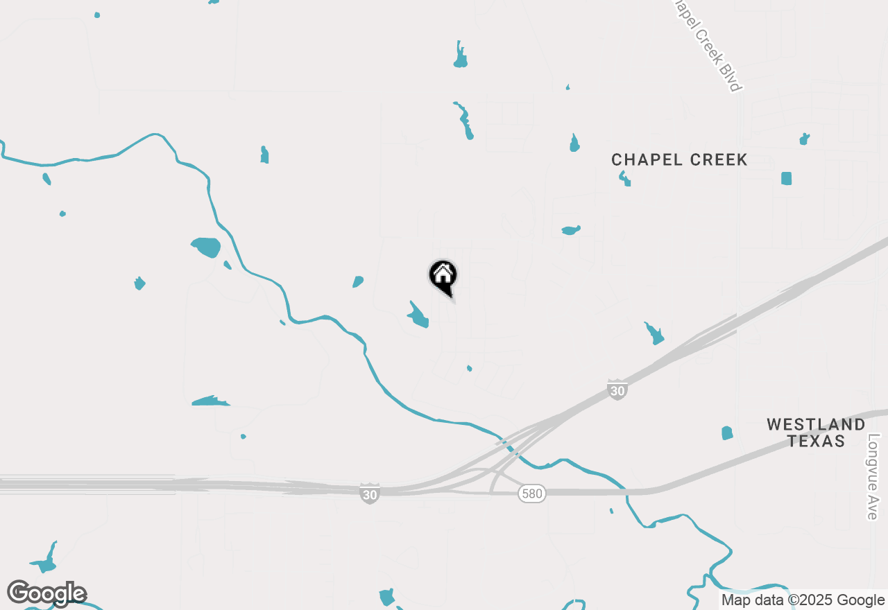 Map of 2927 Brittlebush Drive, Fort Worth, TX 76108