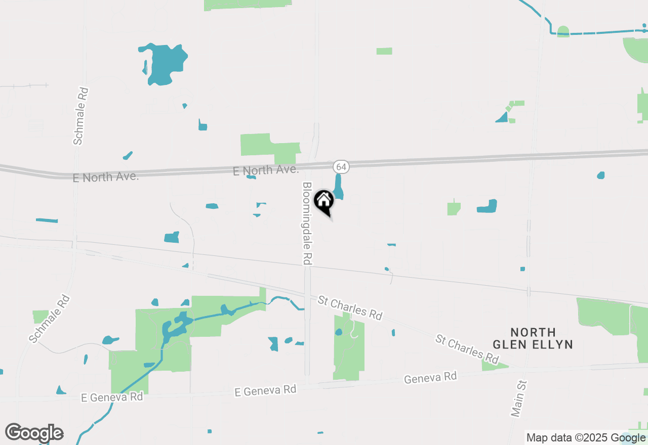 Map of 216 Shorewood Drive #2C, Glendale Heights, IL 60139