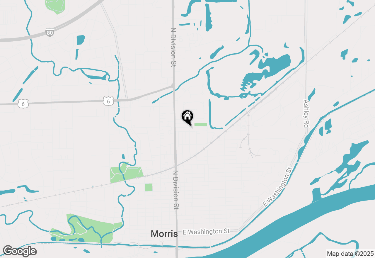 Map of 409 E High Street, Morris, IL 60450
