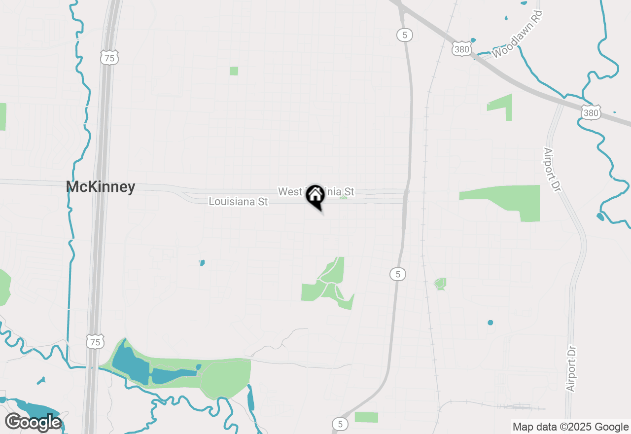 Map of 512 W Davis Street, Mckinney, TX 75069