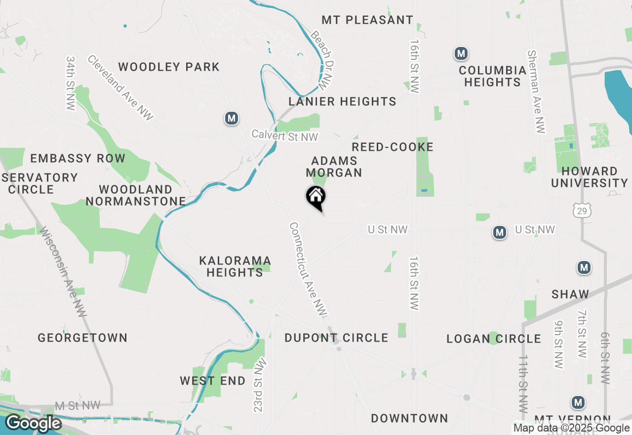 Map of 1954 Columbia Road Nw #306, Washington, DC 20009
