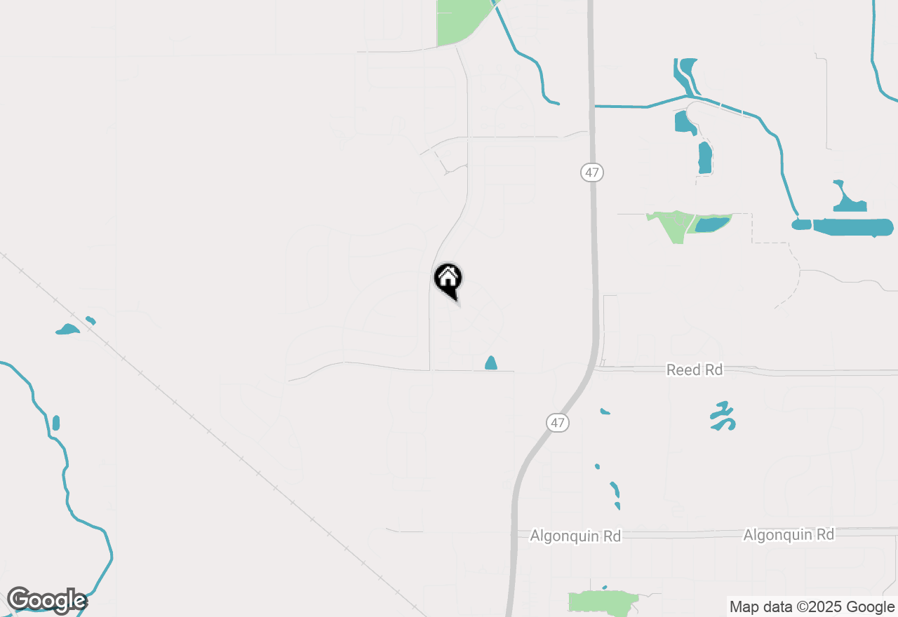 Map of 9848 Cummings Street, Huntley, IL 60142