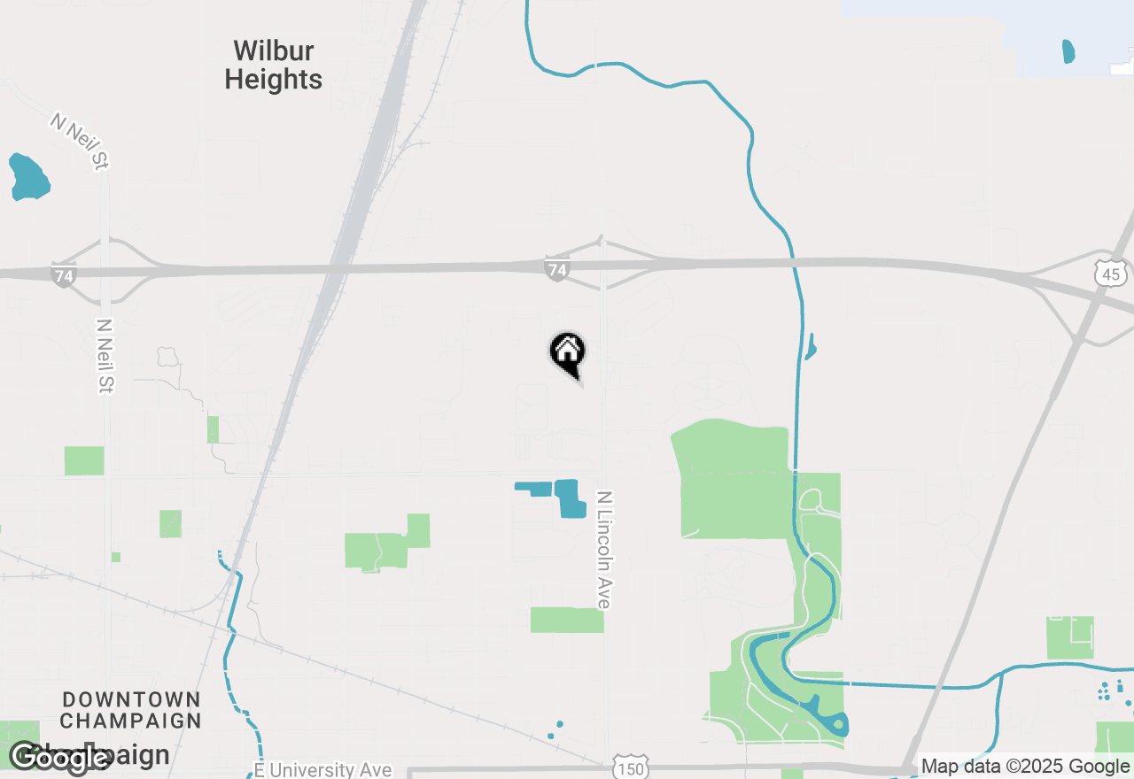 Map of 1905 N Lincoln Avenue #128, Urbana, IL 61801