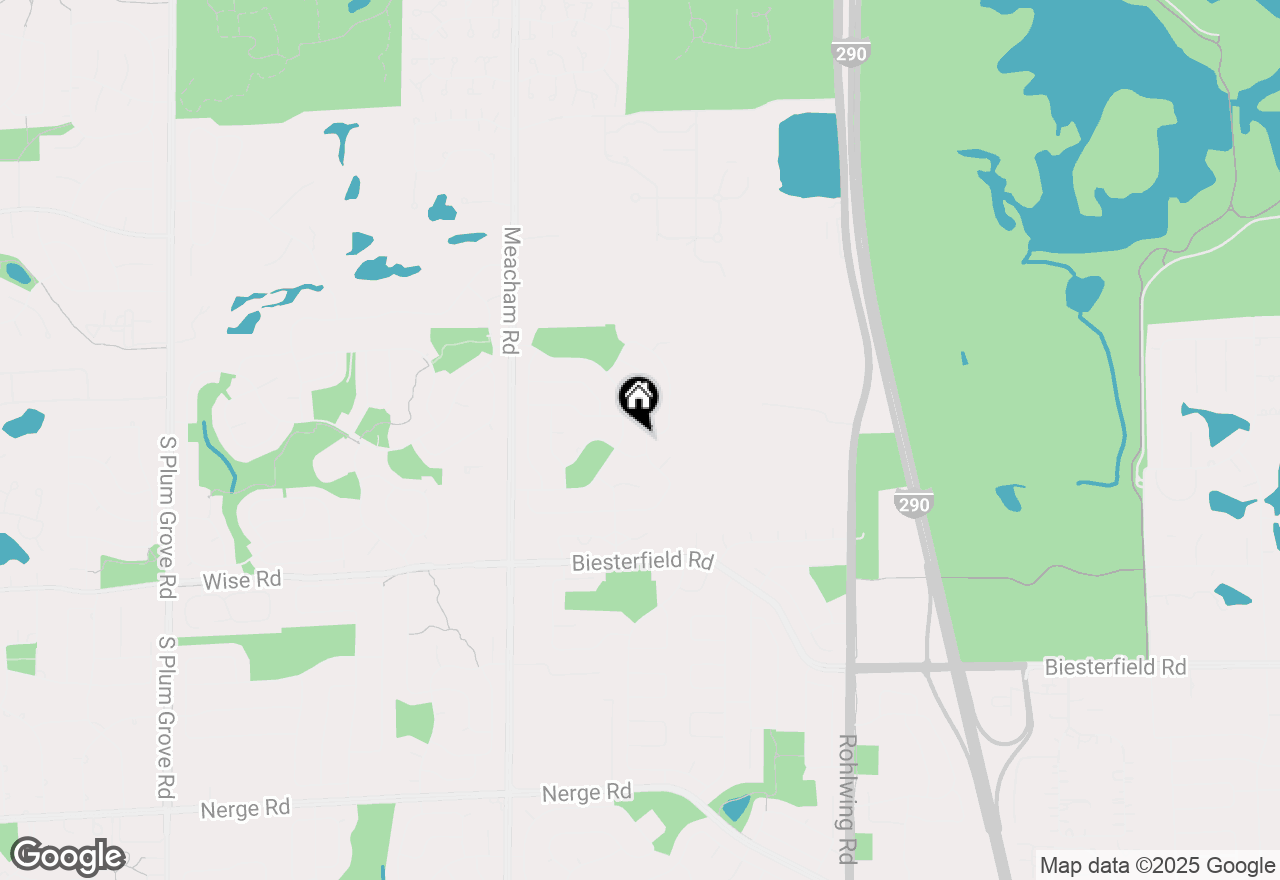 Map of 714 New Mexico Trail, Elk Grove Village, IL 60007