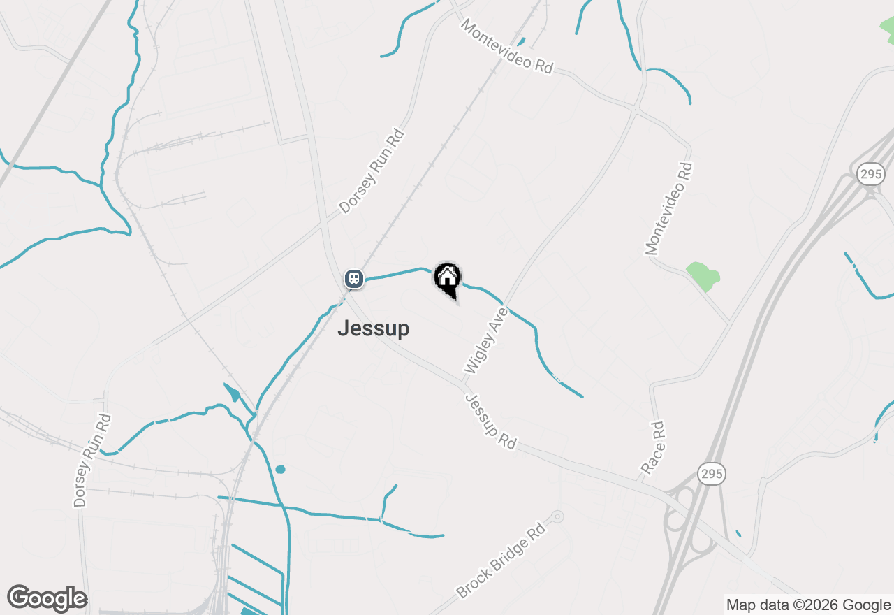 Map of 2397 Terrapin Crossing, Jessup, MD 20794