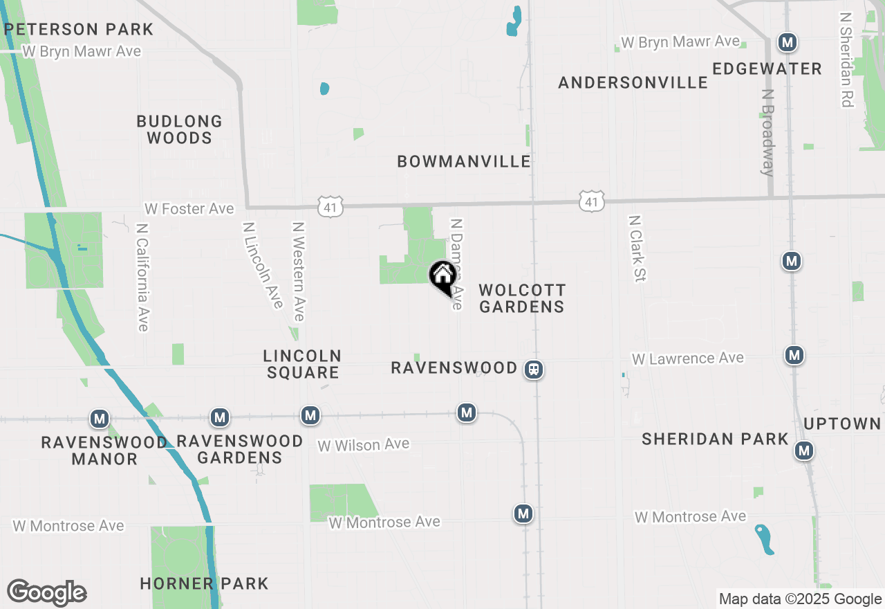 Map of 4927 N Seeley Avenue, Chicago, IL 60625