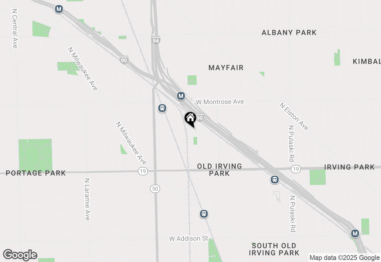 Map of 4220 N Kolmar Avenue, Chicago, IL 60641