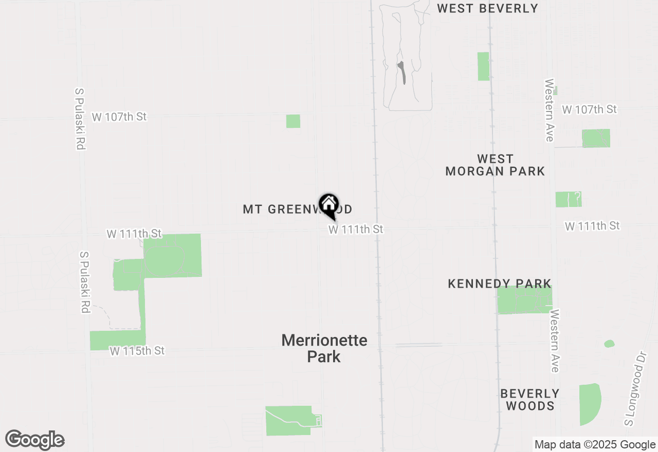 Map of 3136 W 111th Street, Chicago, IL 60655