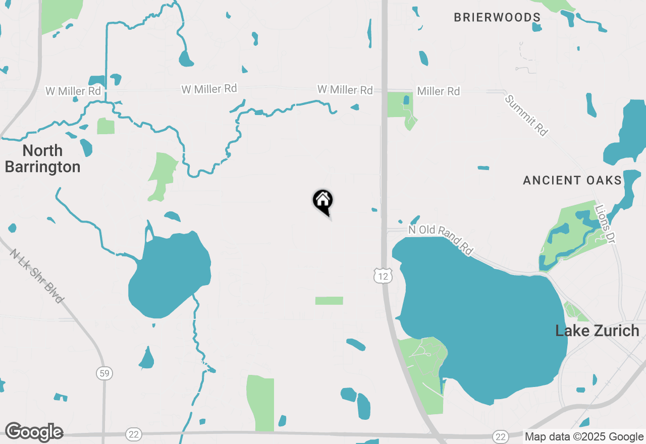 Map of 364 Linden Road, Lake Zurich, IL 60047