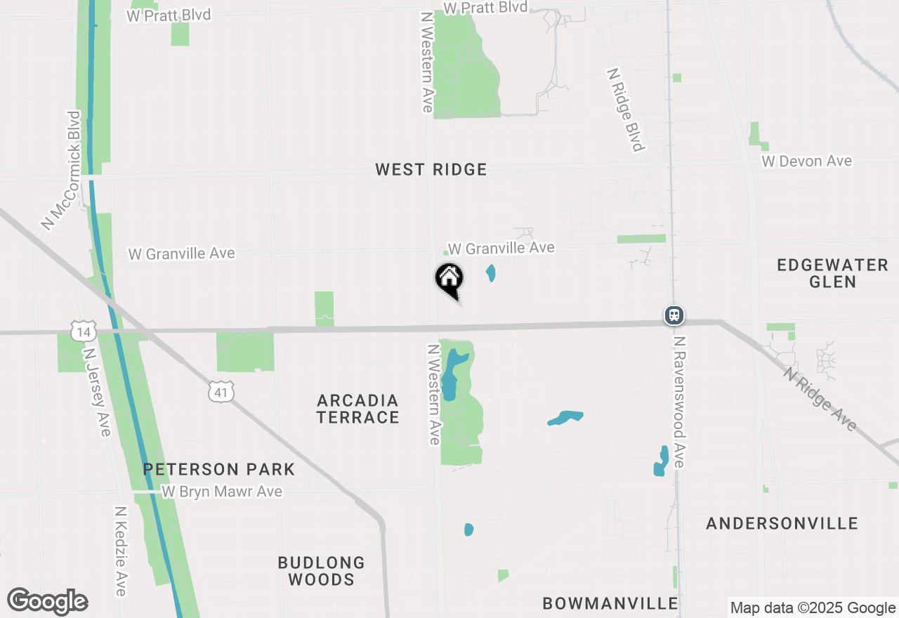 Map of 6030 N Claremont Avenue, Chicago, IL 60659