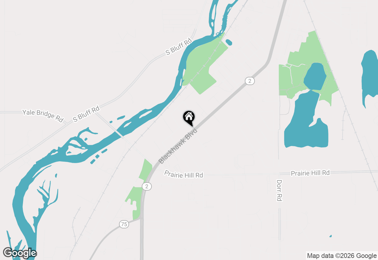 Map of 346 Whittemore Drive, South Beloit, IL 61080