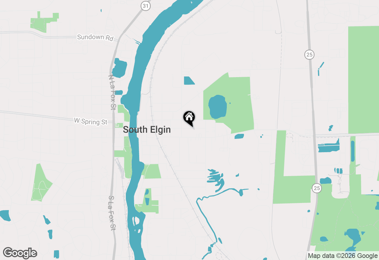 Map of 645 E State Street, South Elgin, IL 60177