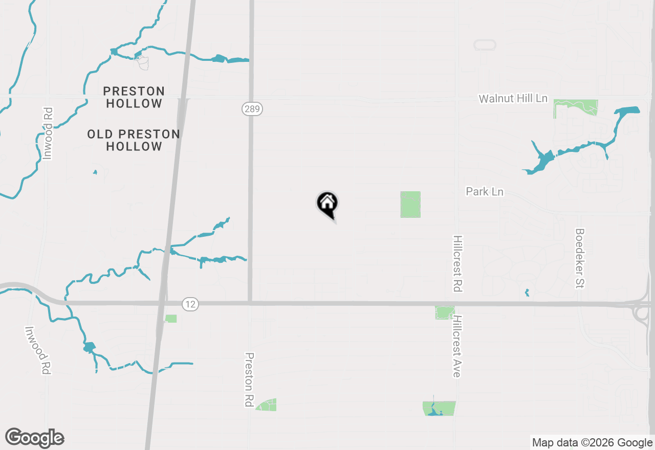 Map of 6255 Deloache Avenue, Dallas, TX 75225