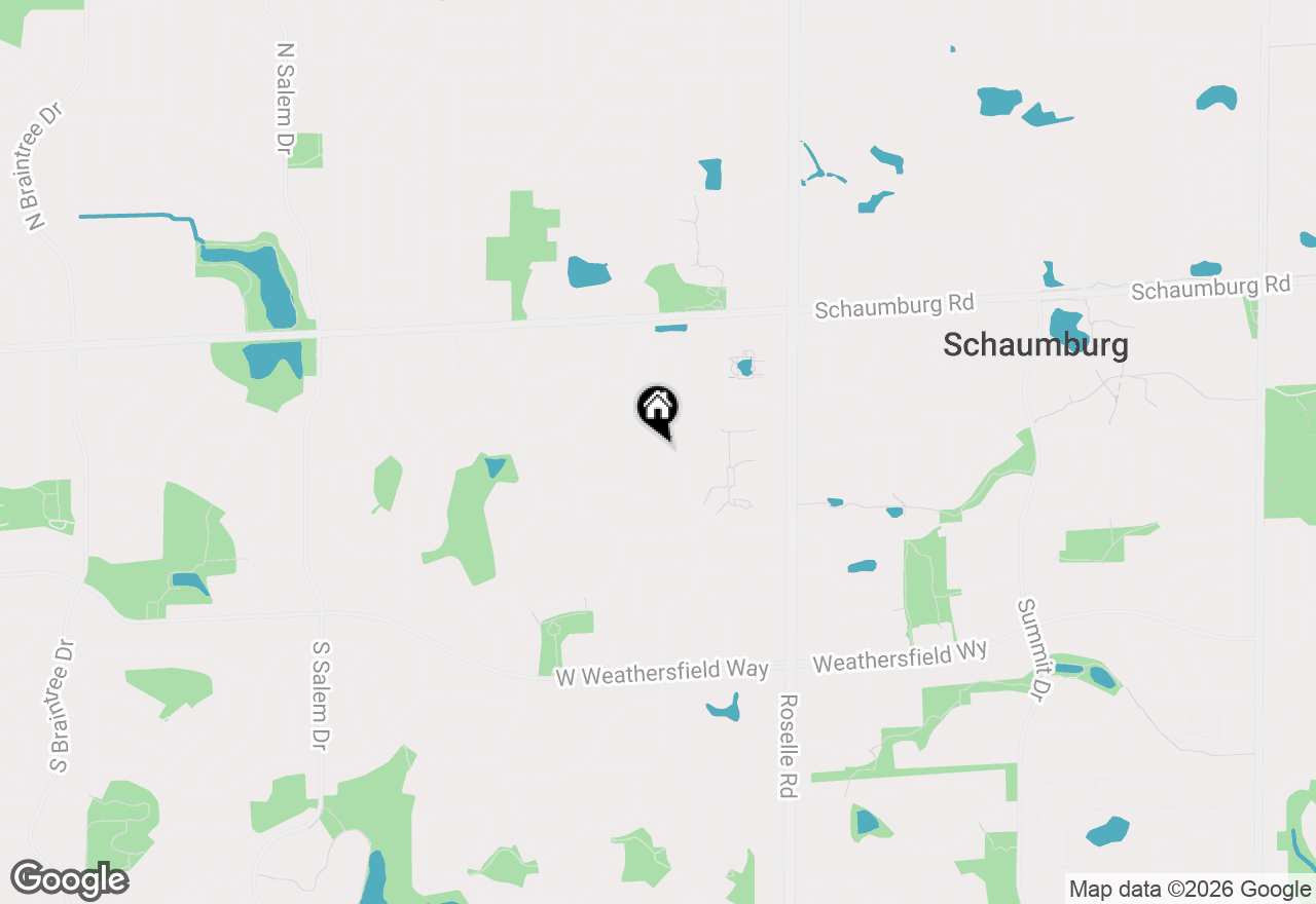 Map of 208 Sumac Lane, Schaumburg, IL 60193
