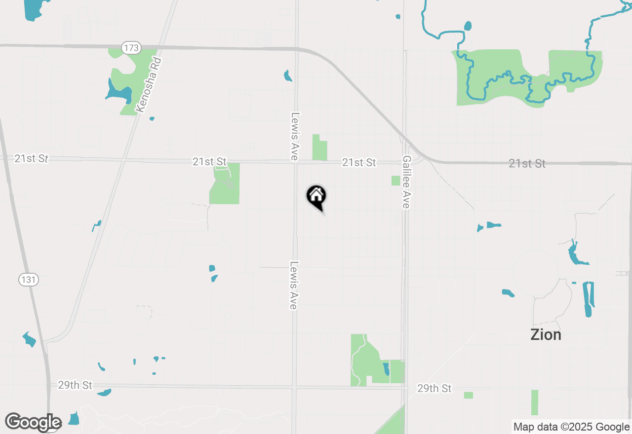 Map of 2305 Joppa Avenue, Zion, IL 60099