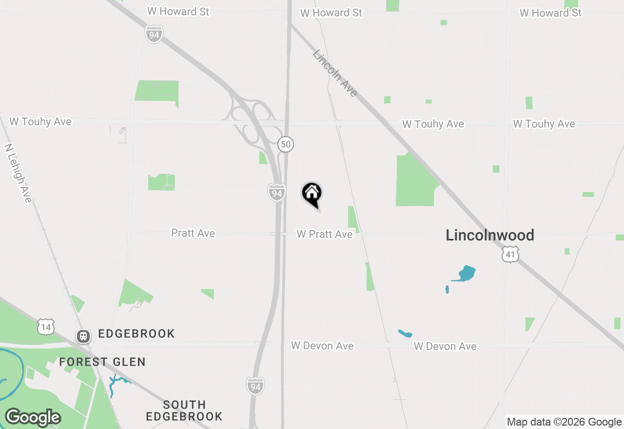 Map of 6843 N Kilpatrick Avenue, Lincolnwood, IL 60712