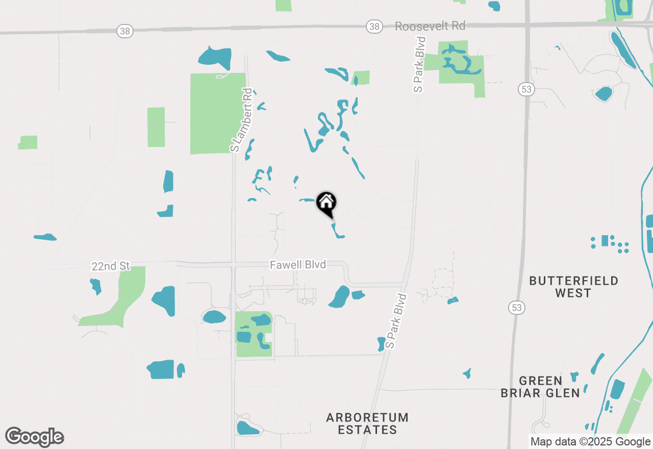 Map of 474 Raintree Court #1C, Glen Ellyn, IL 60137