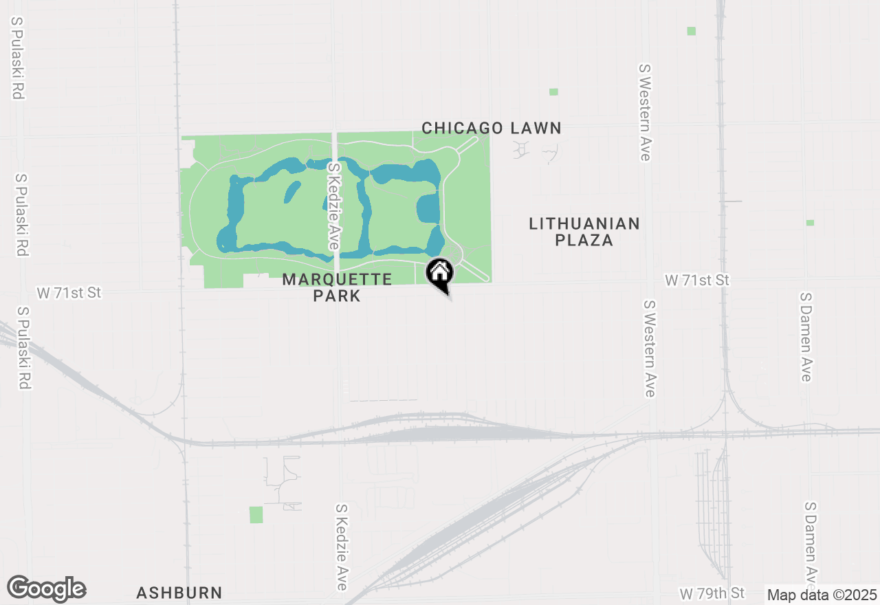 Map of 7125 S Richmond Street, Chicago, IL 60629