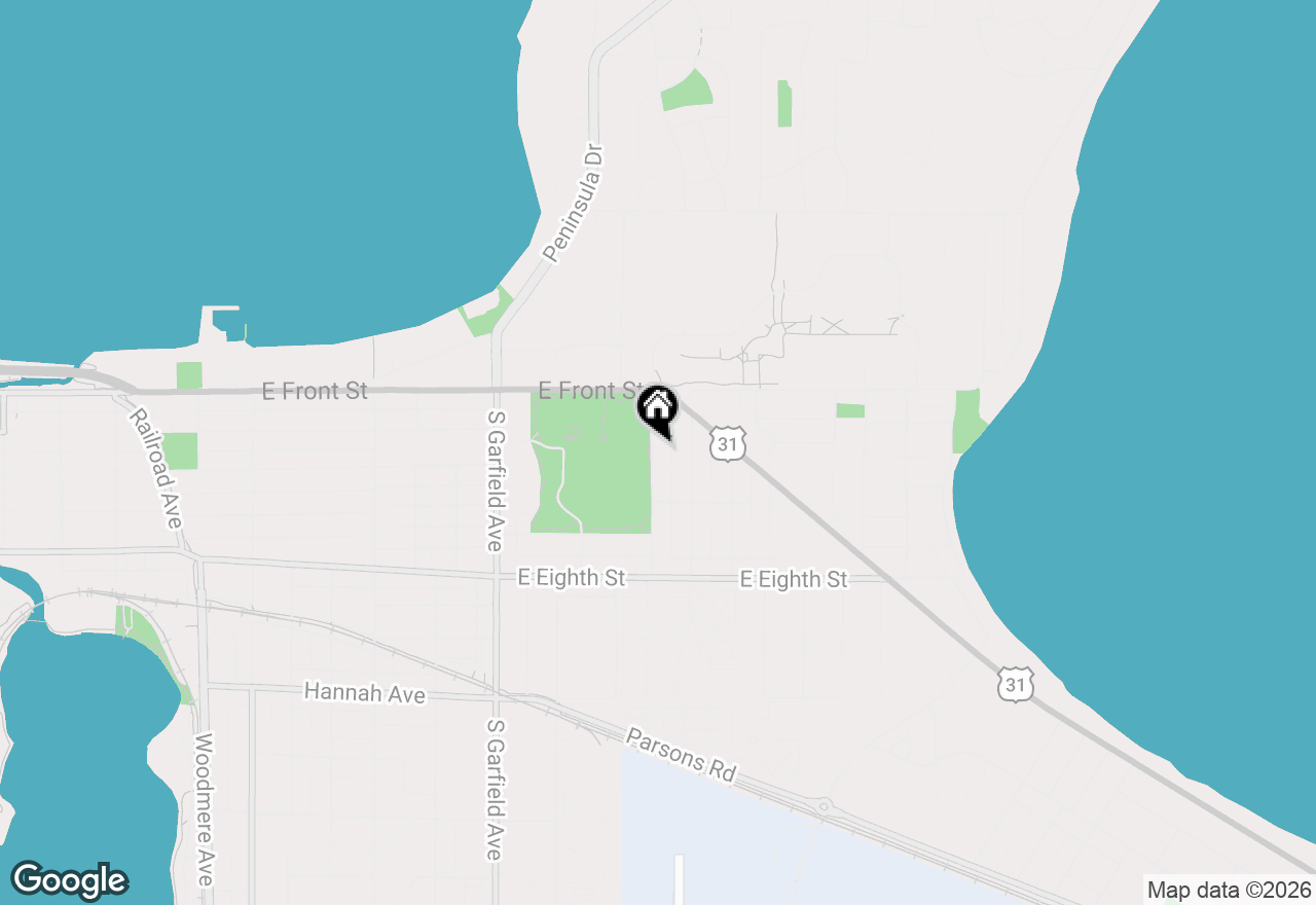 Map of 227 Fair Street #3, Traverse City, MI 49686