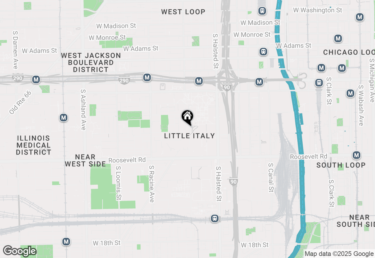 Map of 902 S Morgan Street, Chicago, IL 60607
