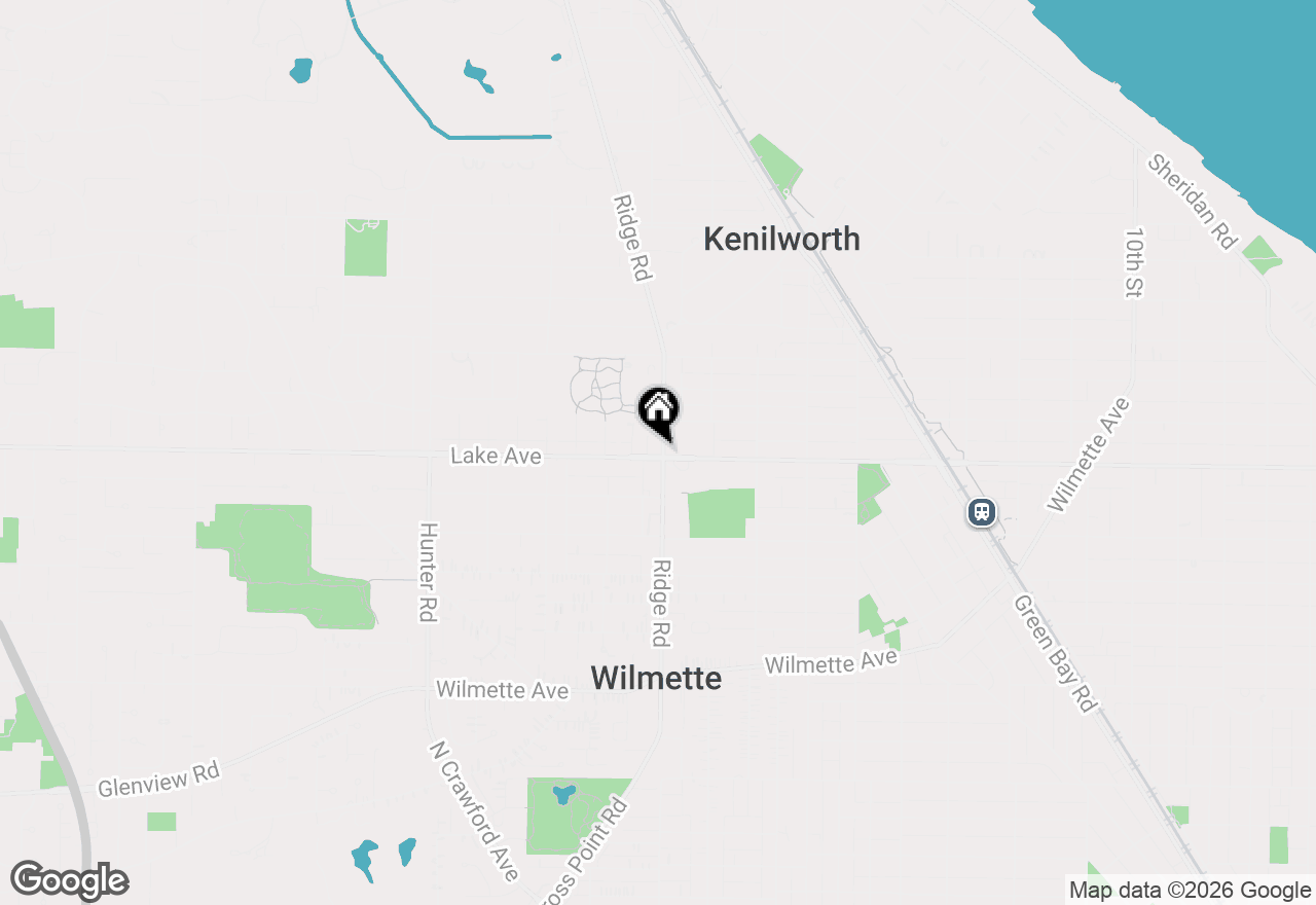 Map of 903 Ridge Road #2, Wilmette, IL 60091