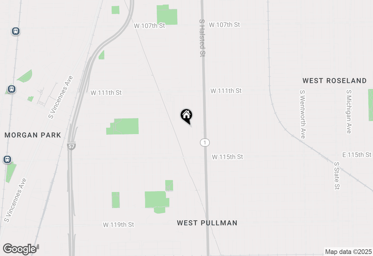 Map of 11310 S Peoria Street, Chicago, IL 60628