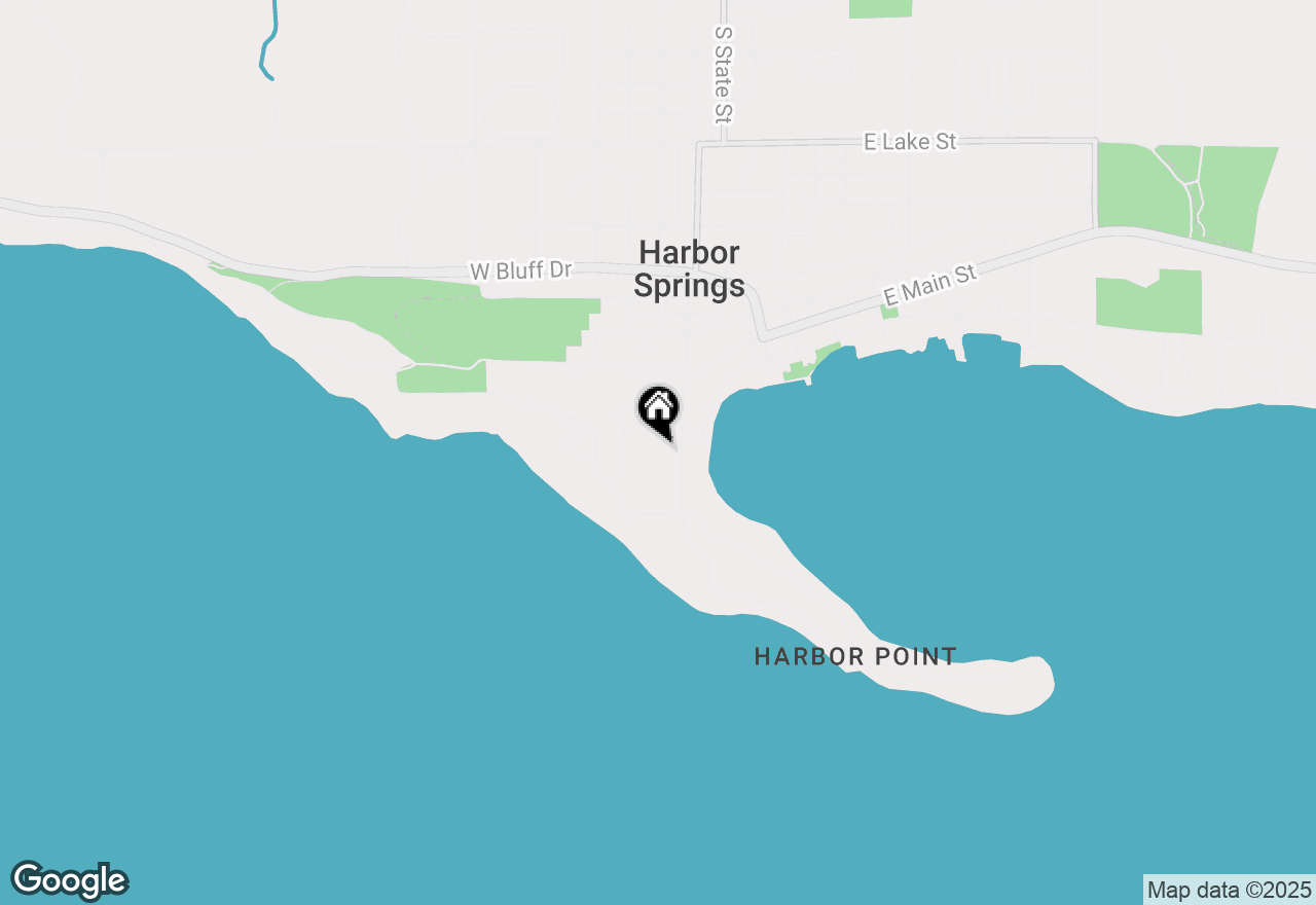 Map of 145 Traverse Street, Harbor Springs, MI 49740