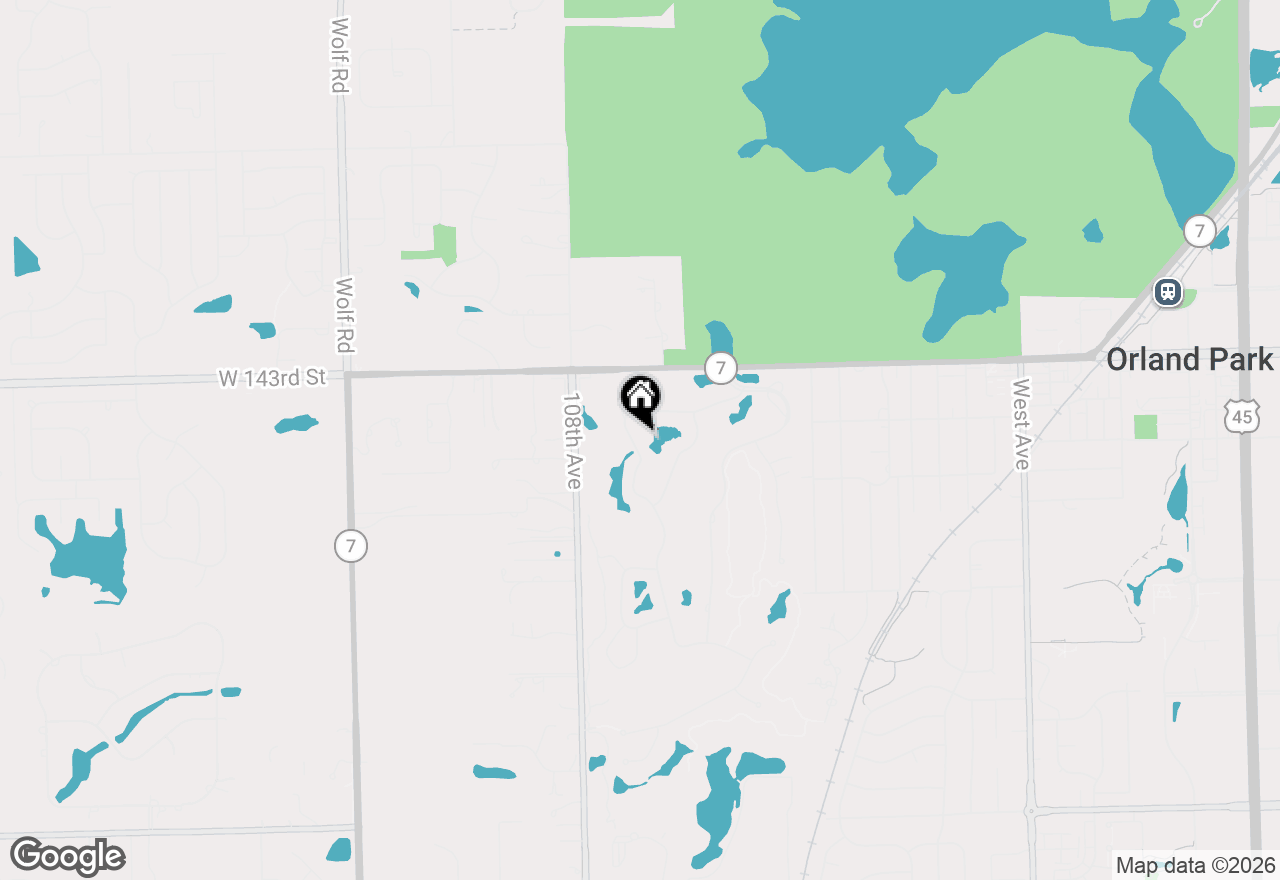 Map of 14411 Golf Road, Orland Park, IL 60462