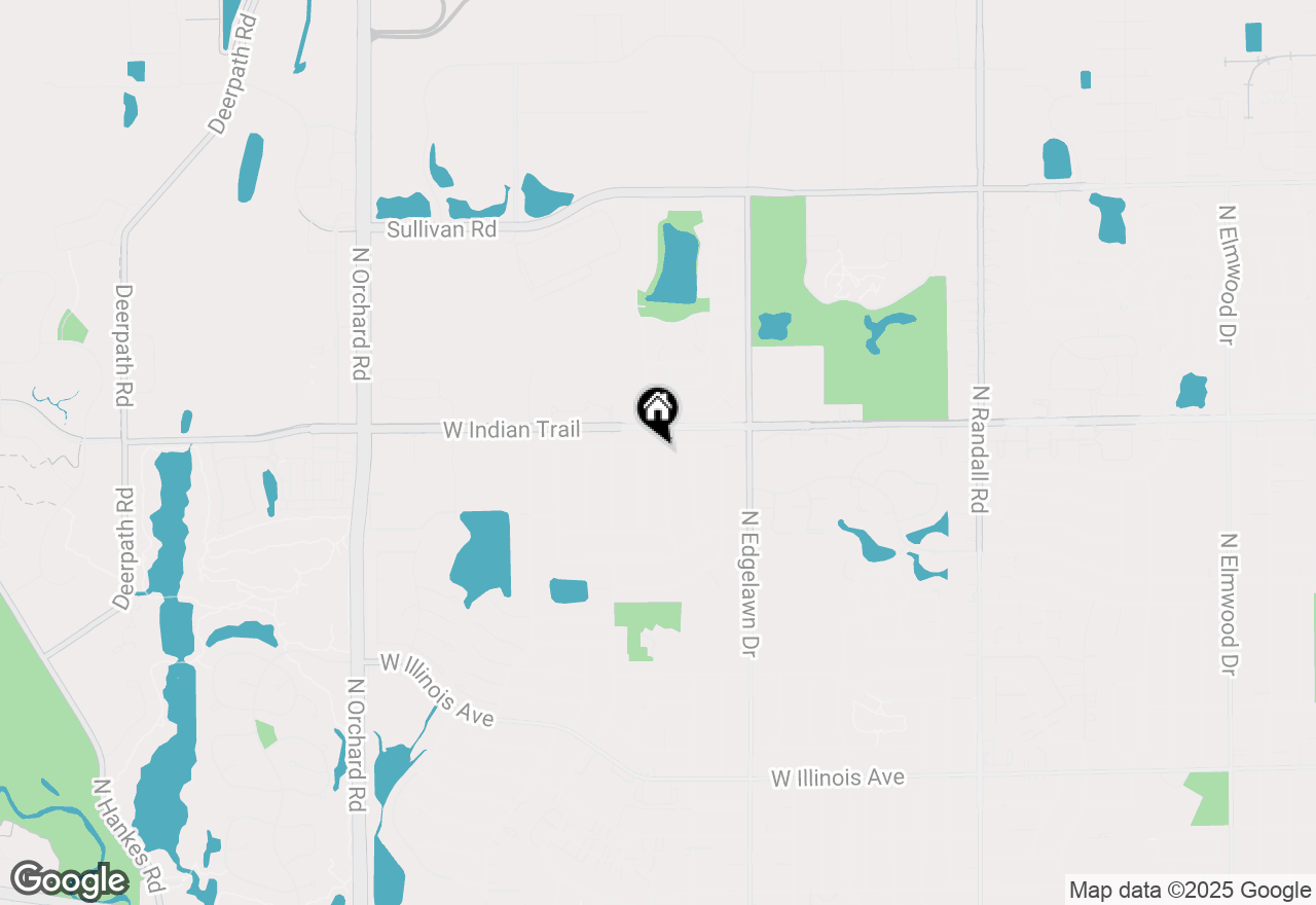 Map of 1980 Sapphire Lane, Aurora, IL 60506