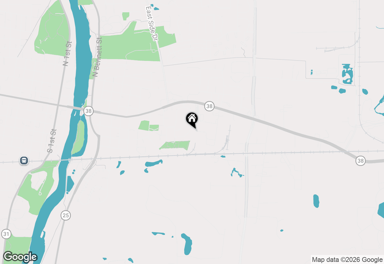 Map of 111 Ridge Lane, Geneva, IL 60134