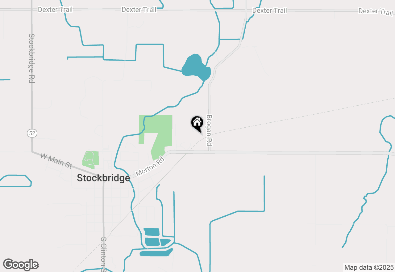 Map of 4035 Eastbridge Circle #18, Stockbridge, MI 49285