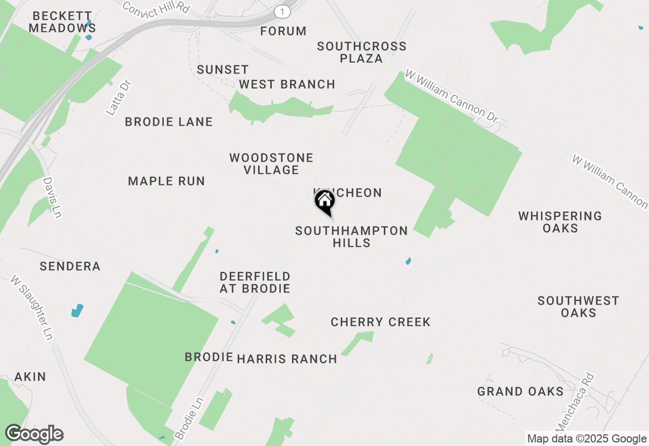 Map of 3404 Thomas Kincheon St #2, Austin, TX 78745