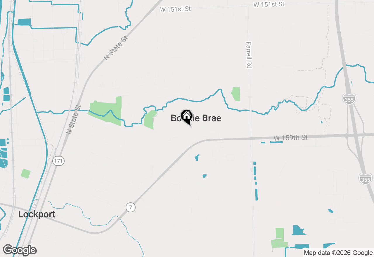 Map of 203 Macgregor Road, Lockport, IL 60441