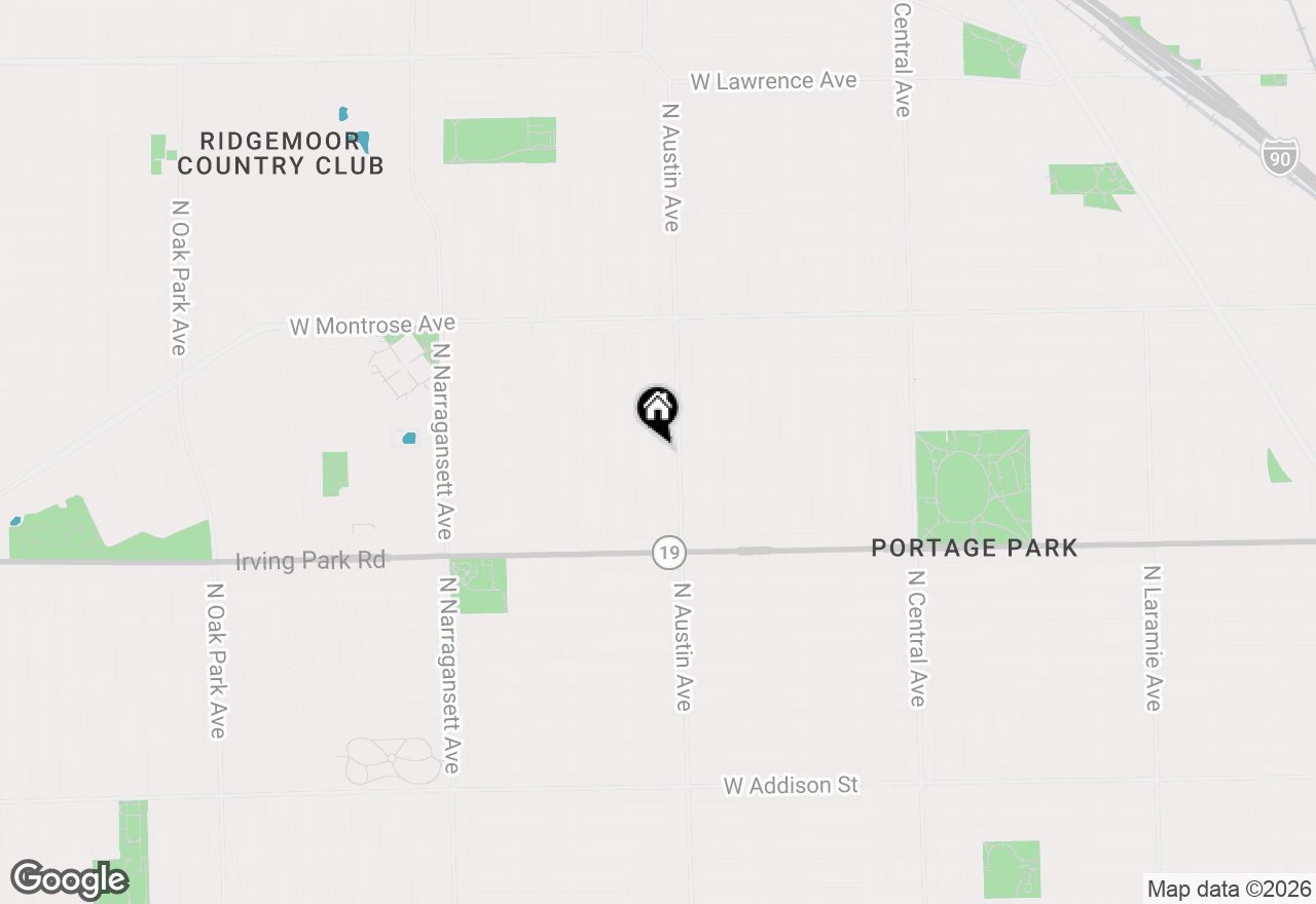 Map of 4143 N Mcvicker Avenue #1, Chicago, IL 60634