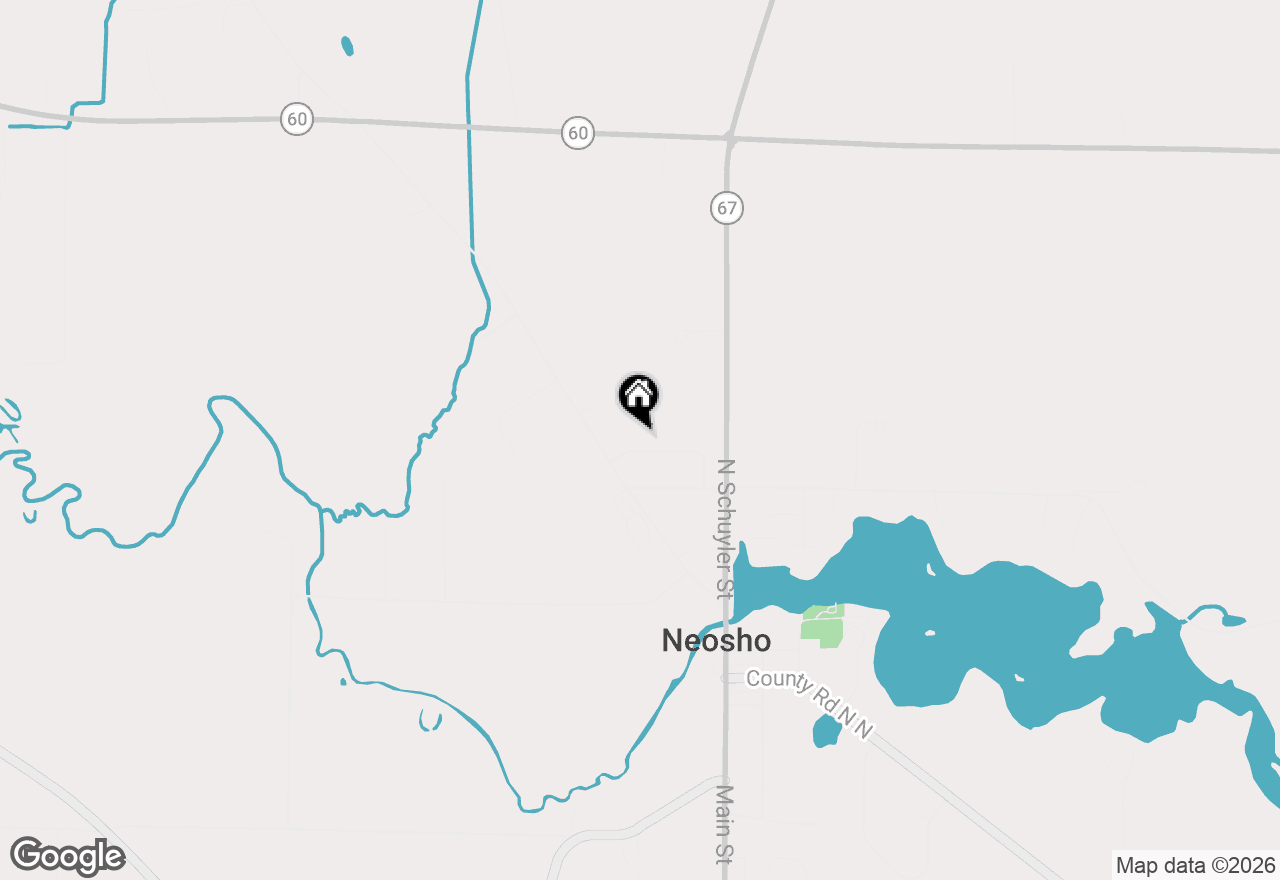 Map of 119 Marilane Dr, Neosho, WI 53059