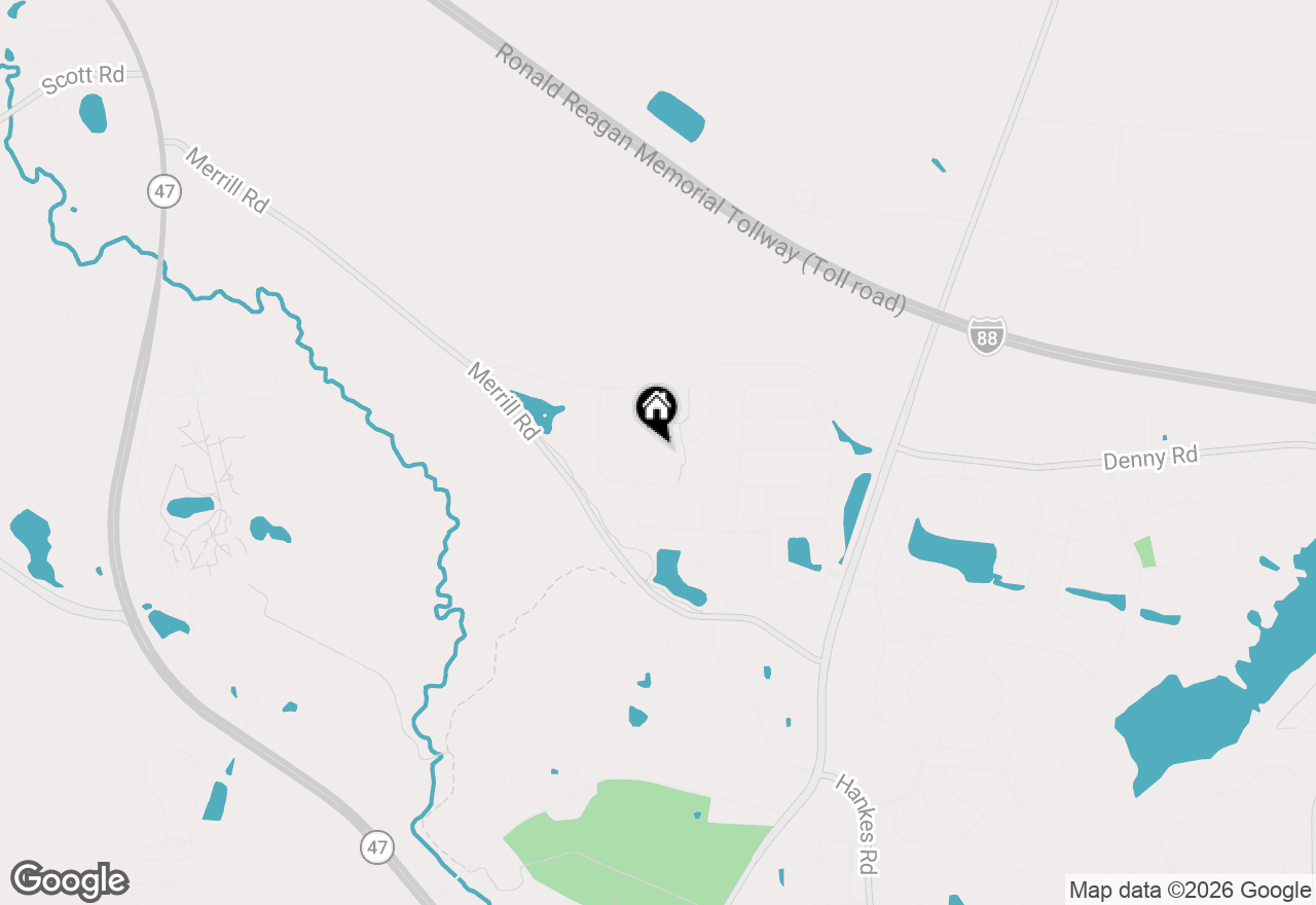 Map of 995 Redbud Lane, Sugar Grove, IL 60554